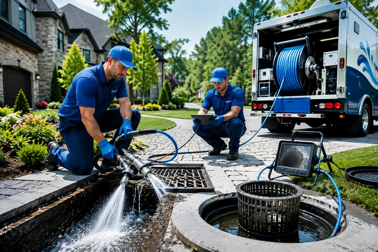 Local outdoor drain cleaning professionals in Nicoma Park, OK